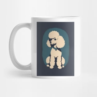 Poodle Dog 2 - Japanese Old Vintage Mug